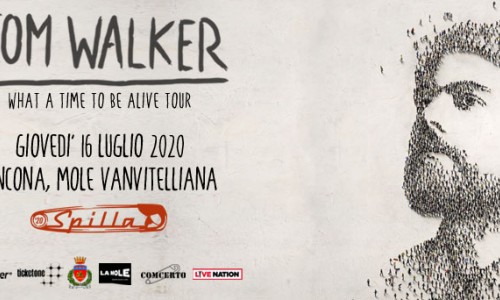 Tom Walker protagonista di Spilla 2020 ad Ancona, Corte Mole Vanvitelliana